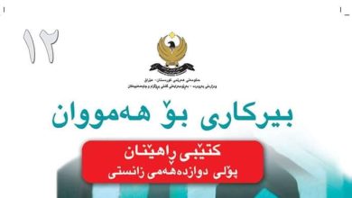 بیرکاری پۆلی 12ی زانستی